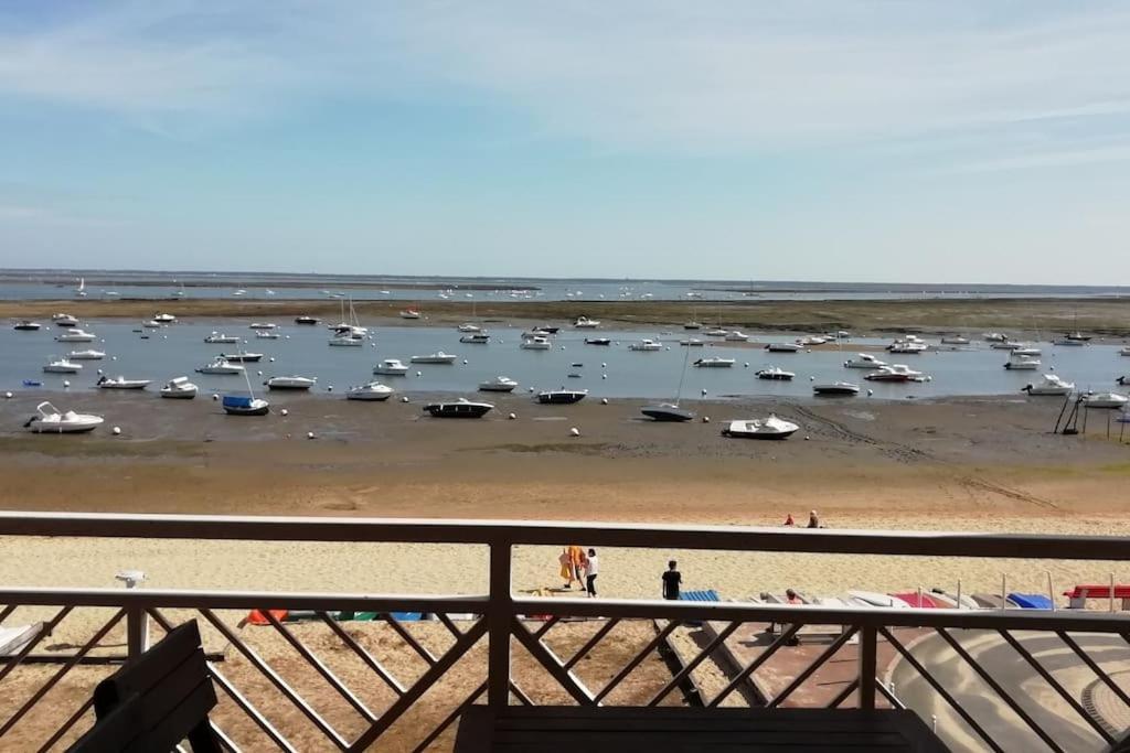 T2 1Ere Ligne Loggia Vue Mer 180 ° Parking Arcachon Kültér fotó
